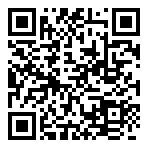 QRコードで郵便番号と住所を表示しています。