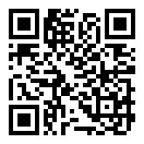 QRコードで郵便番号と住所を表示しています。