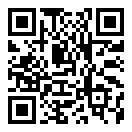 QRコードで郵便番号と住所を表示しています。