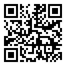 QRコードで郵便番号と住所を表示しています。