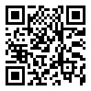 QRコードで郵便番号と住所を表示しています。