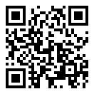 QRコードで郵便番号と住所を表示しています。