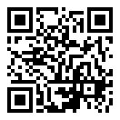 QRコードで郵便番号と住所を表示しています。