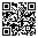 QRコードで郵便番号と住所を表示しています。