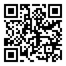 QRコードで郵便番号と住所を表示しています。