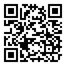 QRコードで郵便番号と住所を表示しています。