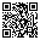 QRコードで郵便番号と住所を表示しています。