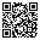QRコードで郵便番号と住所を表示しています。