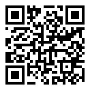 QRコードで郵便番号と住所を表示しています。