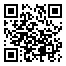QRコードで郵便番号と住所を表示しています。