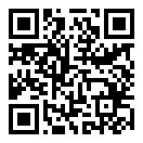 QRコードで郵便番号と住所を表示しています。