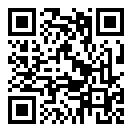 QRコードで郵便番号と住所を表示しています。
