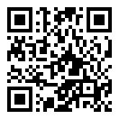 QRコードで郵便番号と住所を表示しています。