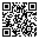 QRコードで郵便番号と住所を表示しています。