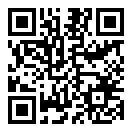 QRコードで郵便番号と住所を表示しています。