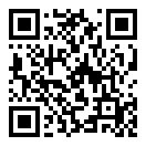 QRコードで郵便番号と住所を表示しています。