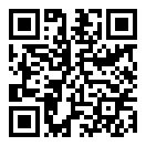 QRコードで郵便番号と住所を表示しています。