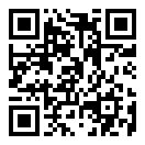 QRコードで郵便番号と住所を表示しています。