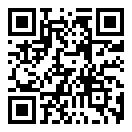 QRコードで郵便番号と住所を表示しています。