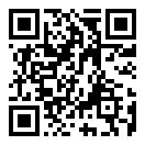QRコードで郵便番号と住所を表示しています。