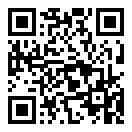 QRコードで郵便番号と住所を表示しています。