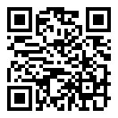 QRコードで郵便番号と住所を表示しています。