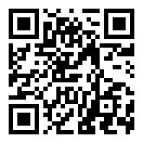 QRコードで郵便番号と住所を表示しています。