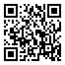 QRコードで郵便番号と住所を表示しています。