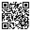 QRコードで郵便番号と住所を表示しています。