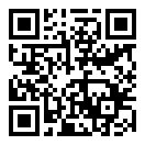 QRコードで郵便番号と住所を表示しています。