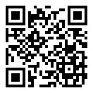 QRコードで郵便番号と住所を表示しています。