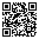 QRコードで郵便番号と住所を表示しています。