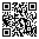 QRコードで郵便番号と住所を表示しています。