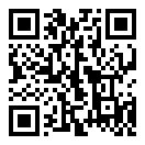 QRコードで郵便番号と住所を表示しています。