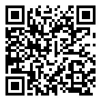 QRコードで郵便番号と住所を表示しています。