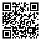 QRコードで郵便番号と住所を表示しています。