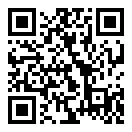 QRコードで郵便番号と住所を表示しています。
