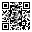 QRコードで郵便番号と住所を表示しています。