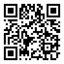 QRコードで郵便番号と住所を表示しています。