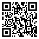 QRコードで郵便番号と住所を表示しています。