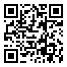 QRコードで郵便番号と住所を表示しています。