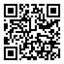 QRコードで郵便番号と住所を表示しています。
