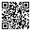 QRコードで郵便番号と住所を表示しています。
