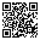 QRコードで郵便番号と住所を表示しています。