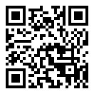 QRコードで郵便番号と住所を表示しています。