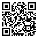 QRコードで郵便番号と住所を表示しています。