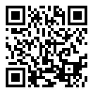 QRコードで郵便番号と住所を表示しています。