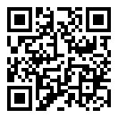 QRコードで郵便番号と住所を表示しています。