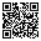 QRコードで郵便番号と住所を表示しています。
