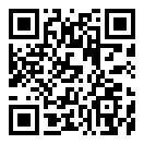 QRコードで郵便番号と住所を表示しています。